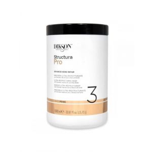 Dikson Structura Pro Masque ultra restructurant, traitement professionnel pour cheveux, 1000 ml, crème, restructurant, cheveux secs et endommagés (capellimonelli, neuf)