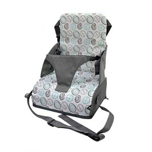 Easy Up Siège Rehausseur pour bébé Sièges Rehausseurs pour bébé de 6 Mois à 3 Ans Siège Rehausseur de Voyage pour bébé Coussin Rehausseur pour Chaises de Salle à Manger (HONG SE XI, neuf)