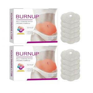Patch de Mise en Forme Abdominale pour un Ventre Affiné, 2 Pièces Belly Shaping Patch, Matériau Respirant, Aide à la Sculpture Corporelle, Application Facile, Améliore la Confiance en Soi (AHLLC-EU, neuf)