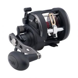 PENN Squall Level Wind Moulinet à Tambour Tournant pour la Pêche Lourde en Mer, Pêche au Jig, Pêche Sur Épave, Lieu, Pagre, denti, Sériole, Requin (Tackle-Deals, neuf)