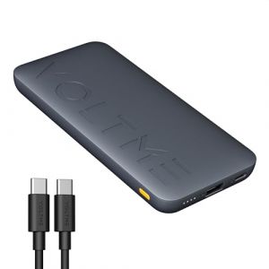 VOLTME Hypercore Power Bank 20,000mAh, Chargeur Portable Powerbank Batterie Externe Charge Rapide en Bleu, Batterie de Secours Portable USB C Input & Output pour iphone 16 15 14 Samsung Huawei, etc (VOLTME Direct, neuf)