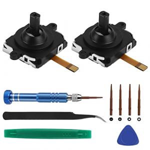 EEEKit 3D Analogique Joystick Module Capteur, Pouce Remplacement Réparation Compatible avec Oculus Quest 2 Contrôleur (EEE kit, neuf)