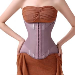 Yixinly Corset Minceur Femme Ventre Plat, Ceinture Gainante en Forme de U Ceinture Post Partum Corset Minceur Serre Taille Body Sculptant Femme Abdominale Serres-Taille Violet (M) (Yilix, neuf)