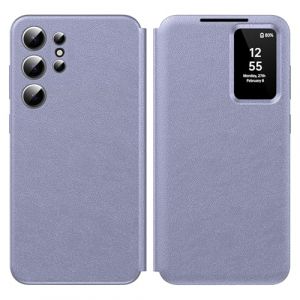 Nshkeji Coque pour Samsung S22 Ultra Clear View, Etui Smart View, Flip Folio Cover &agrave; Rabat, &Eacute;tui Portefeuille Galaxy S22 Ultra Clear View, 360 Full Clapet Protection Case S22 Ultra 5G (Nshkeji, neuf)