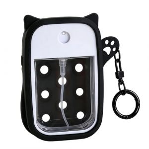 &Eacute;tui de Protection pour Spray D&eacute;sinfectant Mains,Souple et Portable avec Anneau Porte-Cl&eacute;s,Porte-Flacon de D&eacute;sinfectant pour Main | pour D&eacute;placements &Eacute;cole Bureau Sac &agrave; Main Fille Femme (seabon, neuf)