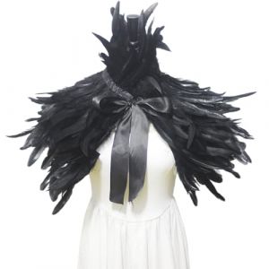 DINSOAVR Cravates, faux cols, femmes hommes châle col châle Halloween Cosplay costume écharpe réglable nœud papillon capelet épaule Wrap (guangzhoujucikejiyouxiangongsi, neuf)