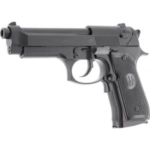 Beretta 92 FS Noir AEP Blowback 0.5J Adulte Unisexe, Taille unique (RADI-AKKU I LED-TOOLS, neuf)