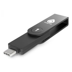 Clé de sécurité Thetis Pro-C FIDO2 avec USB C et NFC, Application d'authentification TOTP/HOTP, authentification à Deux facteurs FIDO 2.0 2FA MFA, Fonctionne avec Windows/macOS/Linux/Gmail/Facebook (JieyunranYCA, neuf)