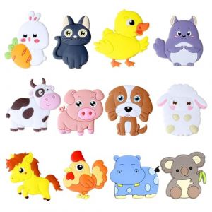 Tadpolez 12 Pi&egrave;ces Magnet Frigo Enfant,Aimant Enfant Educatif,Magnets Aimant&eacute;s Enfants,Aimant R&eacute;frig&eacute;rateur Animaux,Magnet Frigo Mignonne,pour R&eacute;frig&eacute;rateur (Tadpolez, neuf)