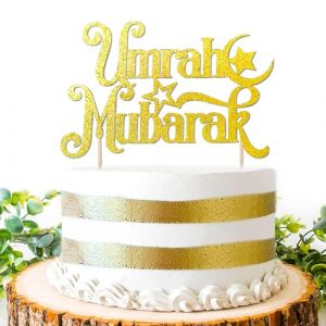 décorations pour le gâteau de la omra mubarak décorations pour la omra mubarak décorations pour l'aïd décorations pour le ramadan décorations pour le ramadan décorations pour la maison (BOOZY, neuf)