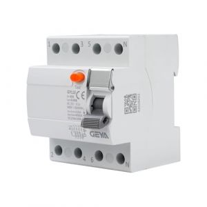 Disjoncteur différentiel 63A 30ma 4 broches Disjoncteur triphasé RCCB AC 380V Disjoncteurs électriques 4P 63A Disjoncteur GYL10-4P-63A-0,03A. (Timonrenu, neuf)