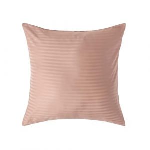 HOMESCAPES Taie d'oreiller 60x60 cm en Percale de Coton &eacute;gyptien 330 Fils - Lot de 2, Taie d&rsquo;Oreiller carr&eacute;e, Coloris Taupe (HOMESCAPES, neuf)