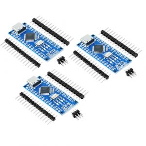 Nano Board pour Arduino Nano RUIZHI 3 P&egrave;ces Nano-V3 Carte de D&eacute;veloppement avec 328P Puce Carte M&egrave;re Type-C Interface 5V 16MHz Compatibilit&eacute; avec Arduino Nano (shenzhenshiyaoxingmaoyi, neuf)