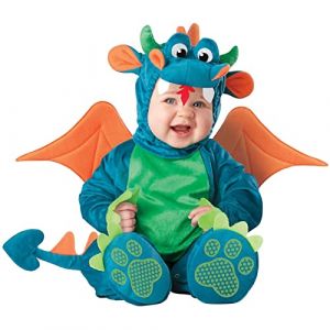 QIYUANT Déguisement Dinosaure Halloween Enfant Fille Bébé 0 à 3 Ans Garcon Déguisement Bebe Cosplay Costume Carnaval Fête Spectacle Photographie 100 (24-30 Mois) (Qiyuant, neuf)