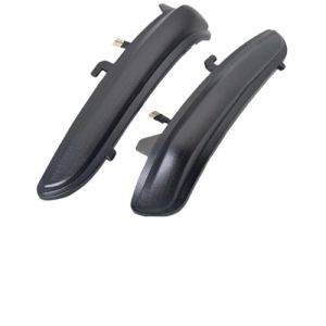 Clignotant De R&eacute;troviseur pour Peugeot 208 2008 2012 2013 2014 2015 2016 2017 2018 2019-clignotant LED Dynamique Marqueur Lat&eacute;ral Clignotant Indicateur LED Clignotant(Smoked Lens) (Nafawei, neuf)