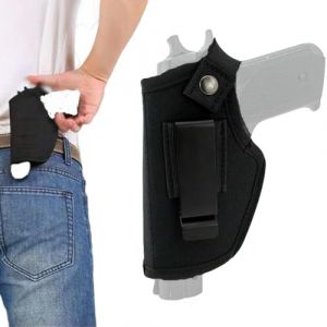 Etui pour Pistolet,Holster de Pistolet, Étuis de Ceinture Cachés,Holster Tactique en Plein Air,Sac de Transport Dissimulé,Holster de Ceinture,Etui de Police,Chasse,Sport,Combat (kangliyaun, neuf)