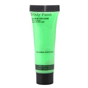Baxnore Ensemble de peinture acrylique 10 ml, peintures acryliques en tubes, pigment fluorescent lavable, peintures artisanales acryliques, tubes de peinture pour le visage et le (Vert) (Calwann, neuf)