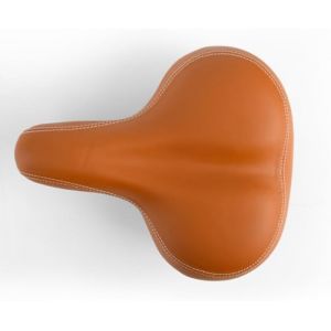 EIRONA Selle de v&eacute;lo extra large, confortable, r&eacute;sistante aux chocs, ergonomique, marron, convient pour v&eacute;lo de ville, VTT, v&eacute;lo &eacute;lectrique, homme et femme (Cycling Lover, neuf)