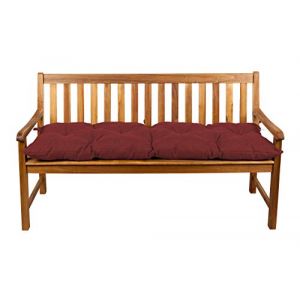 gutekissen Coussins pour Banc, Coussins pour balançoire de Jardin, siège LS (140x40, Bordeaux) (FavreShop, neuf)