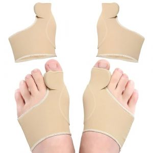 TNSOYCA Correcteur Hallux Valgus,Gros Redresseur Orteil,1 paires hallux valgus orthese corrective pour soulager la douleur,Orteil Manchons de Protection de la douleur pour Hammer Toe(Kaki) (ANBISEN, neuf)