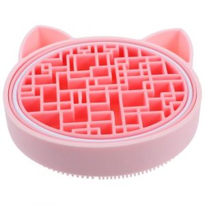 SAFIGLE Pinceau Maquillage Silicone Nettoyeur et S&eacute;choir Chat Portable avec Support de Rangement Coussin de Nettoyage et (Grand Di, neuf)