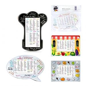 CadeauxGadgets.com Mémo liste de courses aimanté, 52 Feuilles détachables - Modèle aléatoire (proximania, neuf)