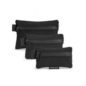 TACTICAL GEEK Storage A5 EDC Lot de sacs de rangement polyvalents avec crochets et boucles EDC Sac à gadget utilitaire Petit sac à outils Séparateur Organisateur de poche pour une utilisation (TACTICAL GEEK FR, neuf)
