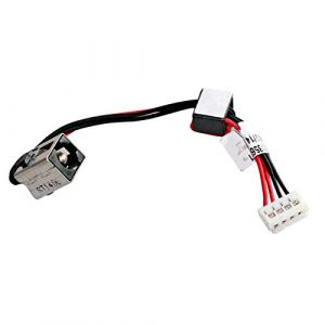 Gintai DC Power Jack avec câble de remplacement pour Toshiba Satellite C850 C855 L850 L855 6017B0356001 (GinTaiCompany, neuf)