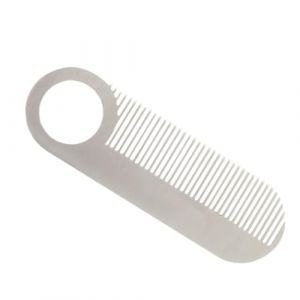 Peigne à barbe – Peignes à barbe pour homme | Peigne à barbe et brosse à barbe | Peigne de poche à dents fines et de voyage pour cheveux plus fins | Peigne à barbe et moustache | Peigne à cheveux de (mjingste, neuf)