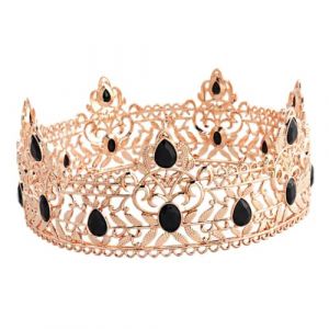 WATIIFUFU Couronne Pour Homme Design Vintage Décoration De Cheveux Élégante Pour Soirée à Thème Accessoire De Coiffure Pour Cosplay Et Événements (Heaezi, neuf)