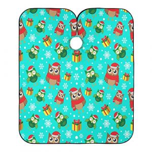 Chouettes D'Hiver Cape De Coupe Imperméable Blouse Coiffeur Antistatique Cape De Cheveux Pour Instituts De Beauté Salon Barbiers 140X168Cm (guangzhouhongchenmaoyishanghanggerenduzi, neuf)