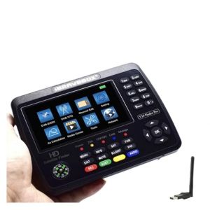 AYJYZHIAG Mesureur Satellite V10 Finder Pro DVB-S2/S2X DVB-T2/T H.265 vs Kpt 717st Plus GTmedia V8 Finder Pro2 DVB T2 Satfinder(V10 Finder) (Star Moon Trading, neuf)