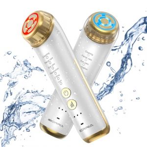 IBORRIA Aura2 Pro Appareil Radiofréquence Visage 2MHz, Appareil Anti Rides Lifting Visage avec Luminothérapie, 90kHz EMS Appareils de Tonification pour le Visage, Appareil Massage Visage (Blanc) (IBORRIA Official FR, neuf)