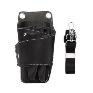 Sharplace Sac à bandoulière pour ciseaux de coiffure, léger, détachable, pratique, plusieurs poches, facile à nettoyer, sac à outils de coiffure (RT Technology, neuf)