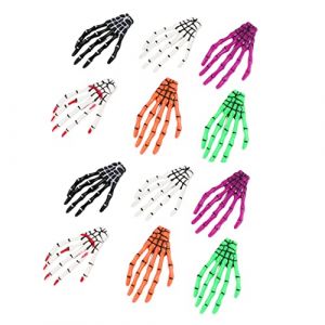 Beaupretty 12 Pièces épingle à cheveux femmes briller poil accessoires de cheveux squelette halloween haloween pince cheveux pince à cheveux squelette pinces à cheveux squelette Plastique (lorianca, neuf)