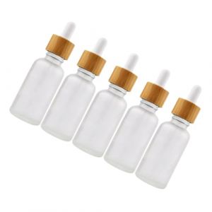 VINTORKY Flacons Compte-gouttes En Verre Pour Huiles Essentielles Lot De 5 Mini Flacons De Voyage Contenants Déchantillons De 30 Ml (Wesidun, neuf)