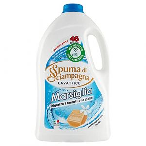 Spuma di Sciampagna Lessive Machine à laver liquide Marseille 46 Lavages - 2070 ml (Global Dream ⭐⭐⭐⭐⭐RETOURS SANS FRAIS, neuf)