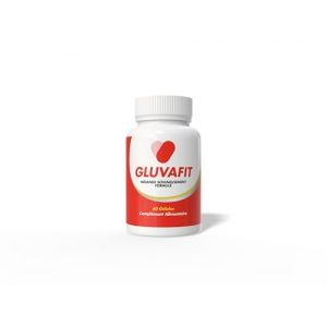 Gluvafit Ingr&eacute;dients naturels, c&eacute;tone de framboise et th&eacute; vert, compl&eacute;ment alimentaire, 450 mg (BX Products B.V., neuf)