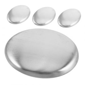 Healeved 4pièces Barres De Acier Inoxydable Réutilisables Désodorisant Pour Mains Élimine Fortes Cuisine (Accompany JY, neuf)