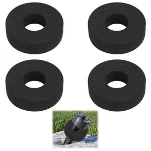 4 Joints en Mousse pour Anneau LED de Fontaine, Joint Flexible 39mm, Bague d'&eacute;tanch&eacute;it&eacute; EVA pour Trous de 33&ndash;37 mm, Compatible Tuyau &frac12;, &eacute;tanche et Durable pour fontaines (QiShiQuan, neuf)