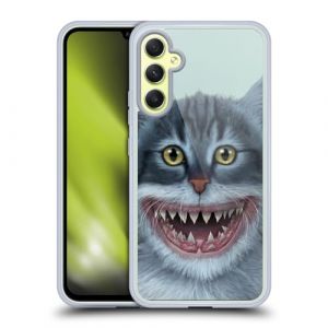 Head Case Designs sous Licence Officielle Vincent HIE Sharkitten Animaux Coque en Gel [Protection de Qualit&eacute; Militaire] Compatible avec Samsung Galaxy A34 5G (eCell, neuf)