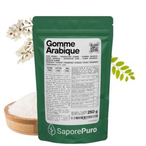 Saporepuro Gomme Arabique en poudre 250 gr (Gioia Group S.r.l., neuf)