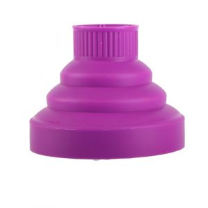 Diffuseur pliable pour s&egrave;che-cheveux, diffuseur en silicone pour s&egrave;che-cheveux, diffuseur portable pour s&egrave;che-cheveux, diffuseur de voyage pour s&egrave;che-cheveux (PURPLE) (Depisuta, neuf)