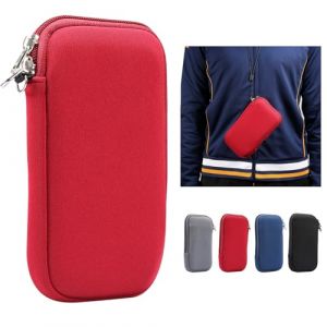 &Eacute;tui T&eacute;l&eacute;phone Portable en N&eacute;opr&egrave;ne Homme, Pochette pour T&eacute;l&eacute;phone Portable avec Bandouli&egrave;re, 6.7 Pouces Petit Sacoche de Protection pour T&eacute;l&eacute;phone Housse Universelle Smartphone Pochette de Protection (Anriord, neuf)