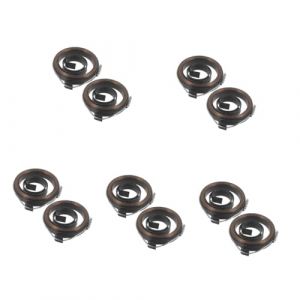 Angoily 5 Ensembles Accessoires Pour Perceuse À Colonne Kit De Ressort Bobine De Rappel À Ressort Printemps De La Bobine De Perceuse À Colonne De Plume Acier 2 Pièces * 5 (Lotra, neuf)