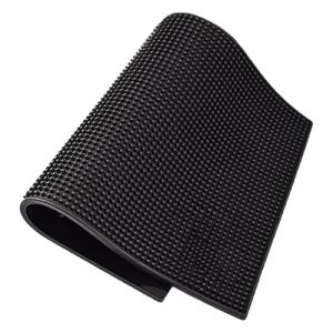 Barber Shop Hair Clipper - Mat à glissement de silicone premium | Grande conception rétro Conception anti-table Table Tadre de coiffure Tool pour Electric Clipper Salon Professional Barber Worksta (guardertu, neuf)