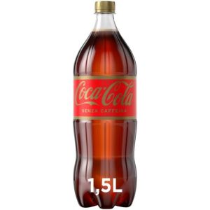 Lot de 12 boissons gazeuses Cola-Cola Senza Caffeina PET 1,5 l de coke sans caféine (Italiaen Gourmet UK Ltd, neuf)