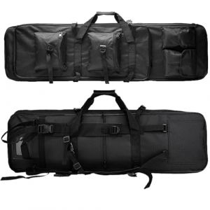 Fusil De Chasse Sac Tactical, Sac a Dos Fusil Housse De Transport Airsoft,Housse de Transport pour Fusils à Air Fusils De Chasse pour Fusil Airsoft Sac d’Arme à feu Tir Militaire E,94cm (Z$Y GO, neuf)