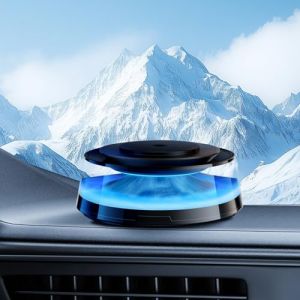 Diffuseur Parfum Voiture Automatique et Rechargeable, GuKKK Diffuseur d'arômes pour Voiture, Desodorisant Voiture, Atomiseur à Ultrasons avec 7 LED Lumières Changeantes, Marche/Arrêt Automatique (Bananheim Solutions KFT., neuf)