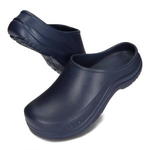 BeComfy Sabots de Jardin l&eacute;gers Femmes Hommes Sabots en Caoutchouc EVA Chaussures de Jardin Confortables &eacute;t&eacute; G. 36-46 EU (Bleu Marine, Syst&egrave;me Taille Chaussures EU, Adulte, Num&eacute;rique, Moyen, 43) (Bawal, neuf)